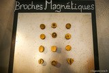 Broches magnétiques