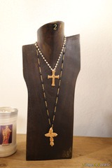 Collier croix bronze - Les Bijoux By Bulles - Calvi, Corse