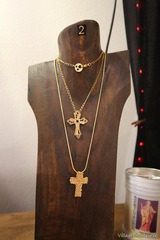 Collier croix bronze - Les Bijoux By Bulles - Calvi, Corse
