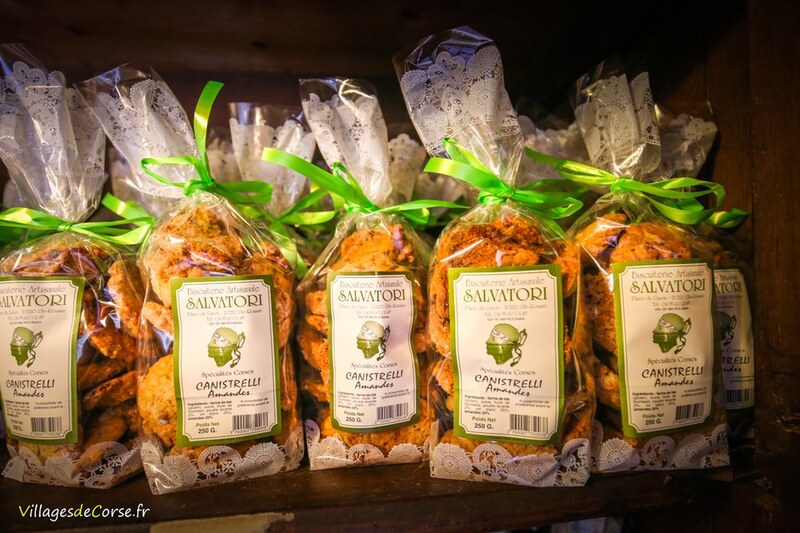 Canistrelli aux amandes - Biscuiterie Salvatori en Corse