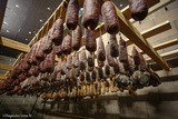 Aging of Battaglia charcuterie in Vallecalle