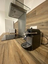 Kaffeemaschine und Arbeitsfläche - Wohnungsvermietung in Vallecalle, Oberkorsika