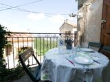 Vue de la terrasse, location Maison à Vallecalle, Haute-Corse