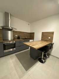 Küchenblick - Wohnungsvermietung in Vallecalle, Oberkorsika