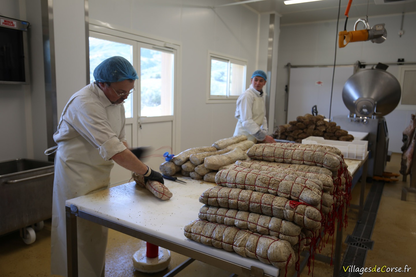 Artisanal Charcuterie Production - Charcuterie Laboratory - Santo Pietro di Tenda