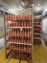 Dämpfen von Wurst