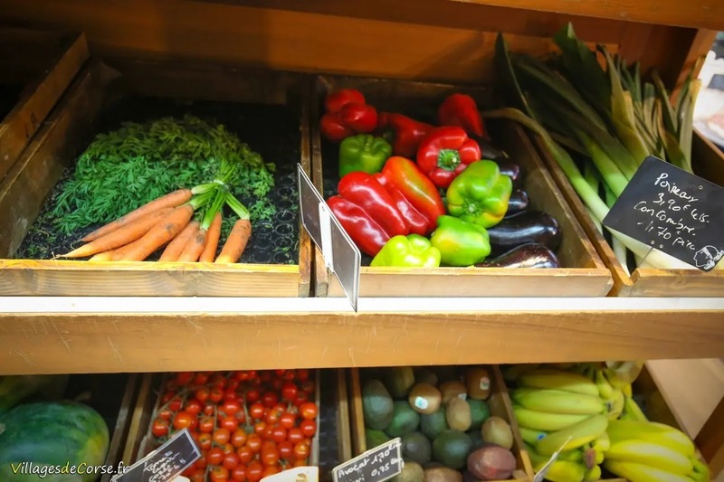 Verdure alimentari corso A Muvra Zonza