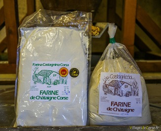 Farine de châtaigne corse aop castagniccia corse auguste jaeger