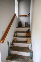 Vieux Escaliers Maison Corse