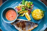 Sea bream fillet - Auberge de la Restonica Restaurant in Corte