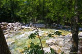 Restonica-Fluss nach dem Sturm von 2023