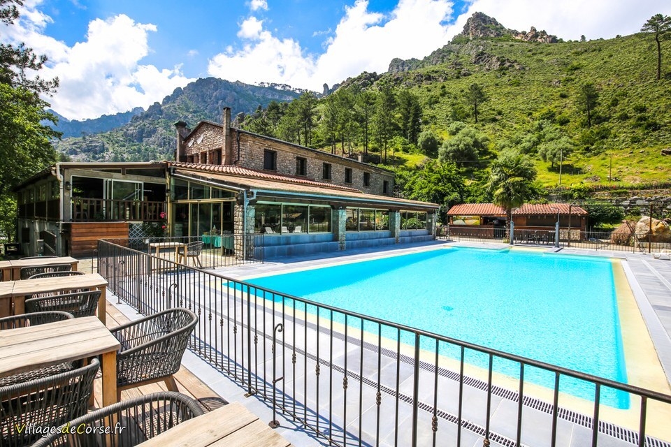 Restaurant Auberge de la Restonica - Gaststätten - Korsika