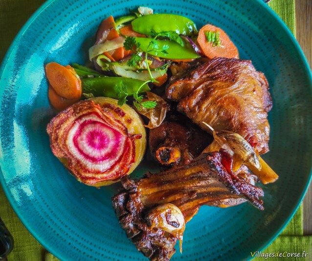 Souris d'Agneau - Auberge de la Restonica - Corte