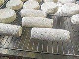 Goat's cheese log