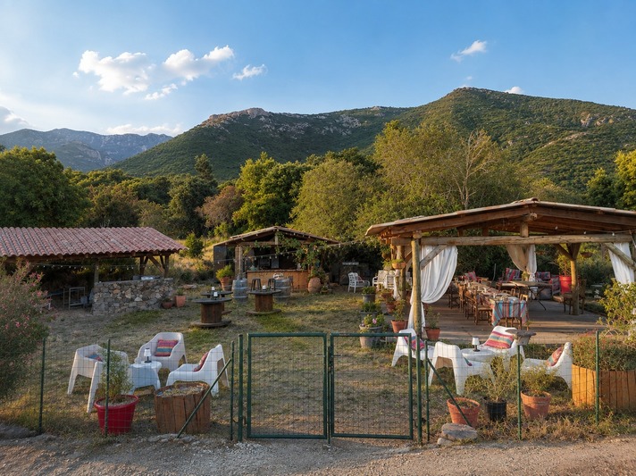 Farm dinner - Capra Cheese Farm in Peri near Ajaccio