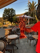 Lobster and seafood - Au Bon Clocher Restaurant in Canari, Cap Corse
