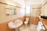 Private bathroom of room 4 - Au Bon Clocher Hotel in Canari