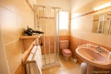 Private bathroom of room 5 - Au Bon Clocher Hotel in Canari