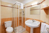 Private bathroom of room 1 - Au Bon Clocher Hotel in Canari