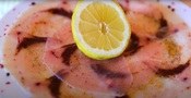 Carpaccio di pesce spada
