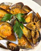 Cozze ripiene ristorante - Le Vieux Moulin - Centuri, Corsica