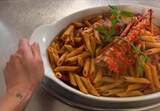 Pasta con aragoste ristorante - Le Vieux Moulin - Centuri, Corsica