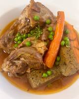 Topo d'agnello del ristorante