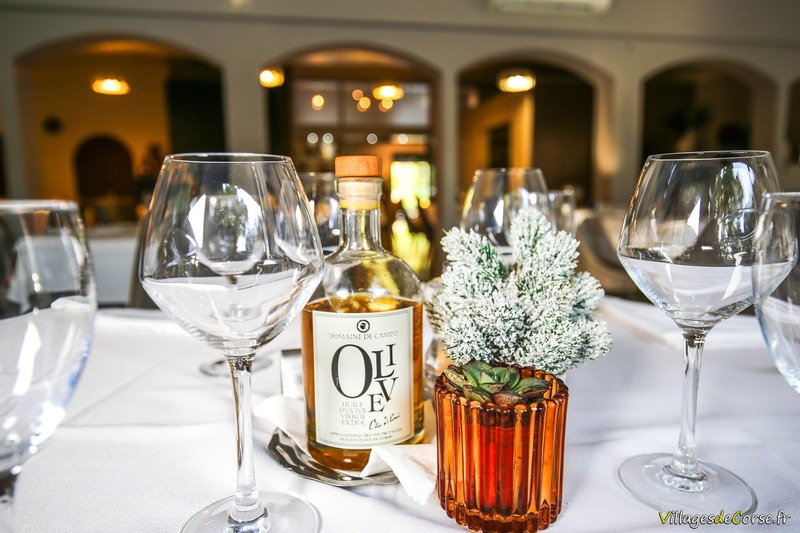 Table du restaurant corse - Chez Walter - Lucciana, Corse