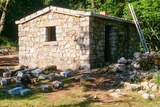 Caseddu en pierres seches bastelica corse