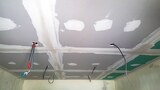 Pose de faux plafond - sept. octobre 2017