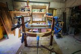 Restauration Chaise en Paille