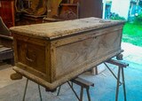 Restauration coffre ancien