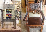 Restauration fauteuil XVIIe