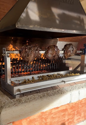 Viande à la broche - Réception Mariage - Lucciana, Corse