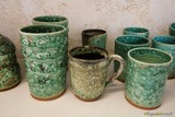 Mugs en grès - Poterie artisanale de Corbara