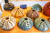Corbara pottery candle holders - Zeineb Delage