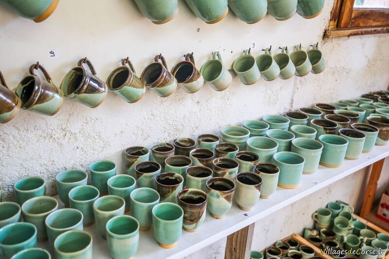 Poterie corse en grès - Artisanat de Balagne