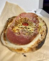Pizza monte cintu - Pizzeria a Bastella - Lucciana, Corsica