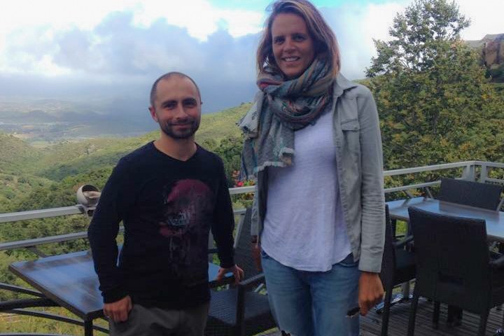 Laure Manaudou at Restaurant I Fratelli in Rapale, Corsica.