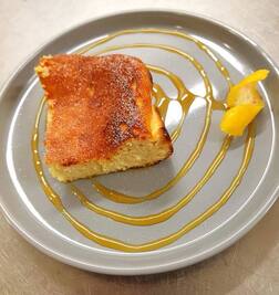 Corsican fiadone - Restaurant I Fratelli in Rapale.