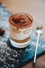 Dessert tiramisu