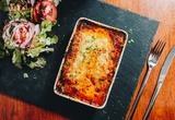 Homemade lasagna - Restaurant U San Larenzu - Aullène, Corsica