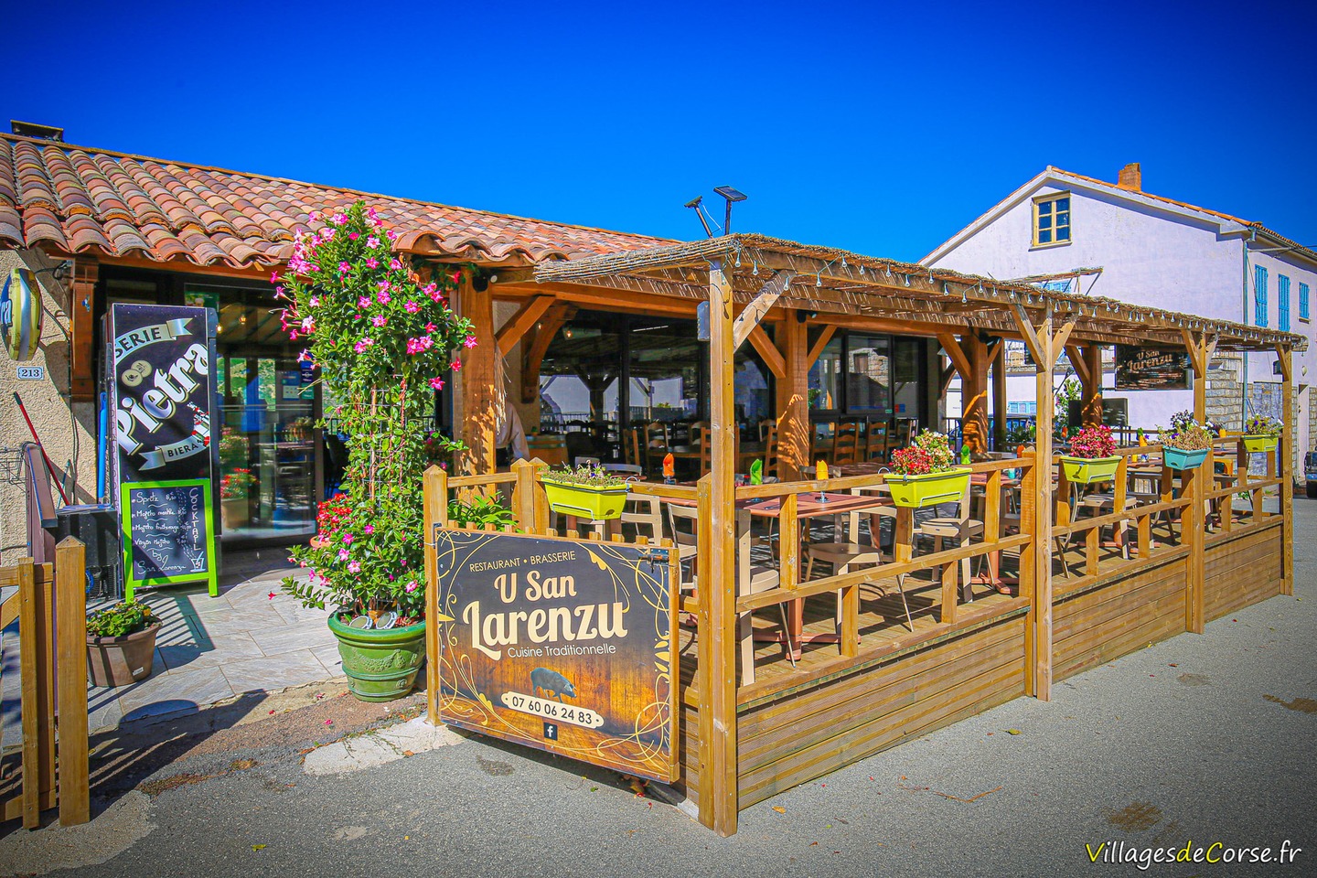 Restaurant San Larenzu - Restauration - Corse