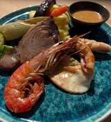 Catch of the day fish: chapon, denti, corbe - U Palmentu in Centuri