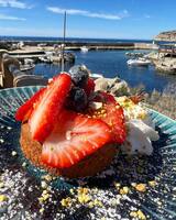 Sabbia ai frutti rossi - Ristorante U Palmentu - Centuri, Corsica