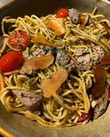 Red Tuna Spaghetti with Bottarga