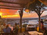 Vista del tramonto