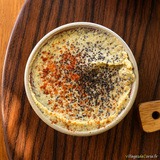 Homemade chickpea hummus - A Casarella tapas in Pigna
