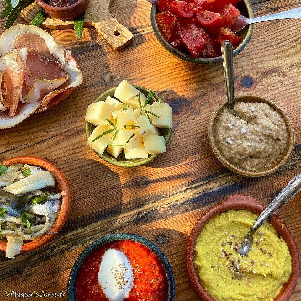 Tapas corses à Pigna - Fait maison