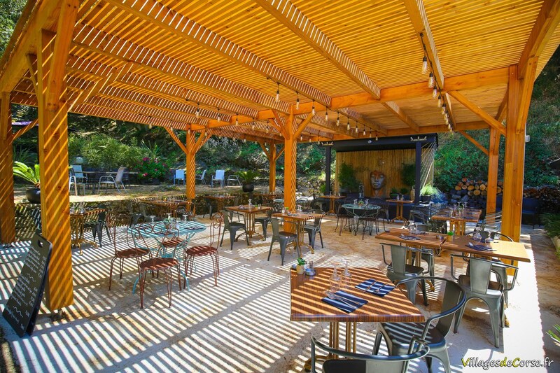 Terrasse Ristorante à Funtanella Zilia